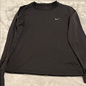 Nike Men's Black Long Sleeve Shirt
